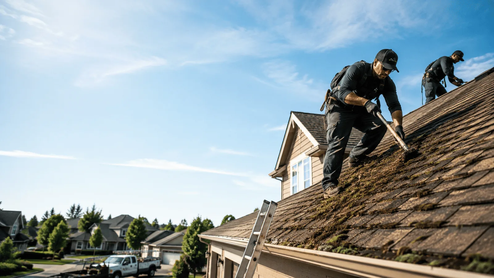 Roof Moss Removal in New Kent, VA near me